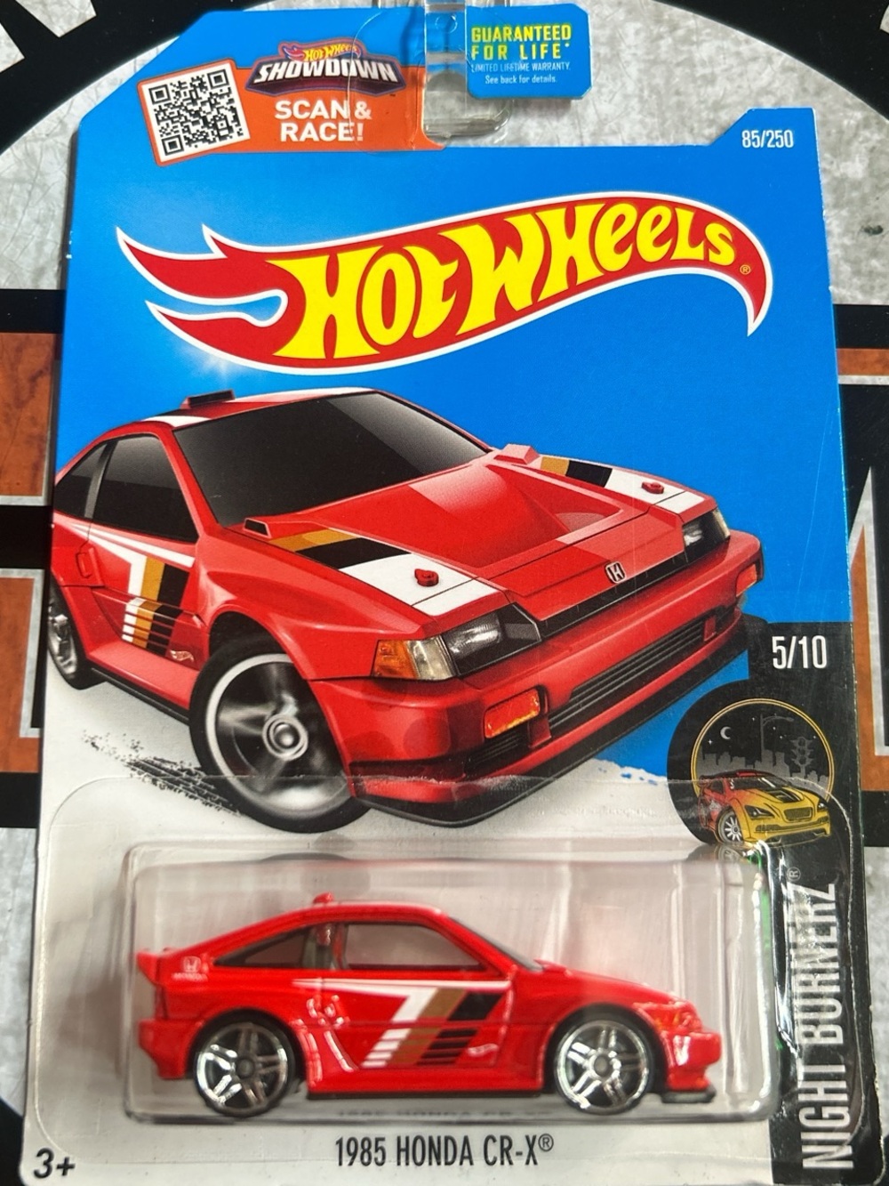 Hot Wheels 1985 Honda CR-X Kids Toy Car - Red